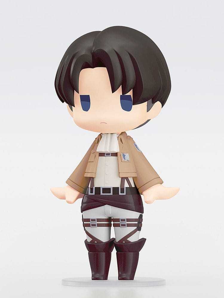 Attack on Titan HELLO! GOOD SMILE Action Figure Levi 10cm - Action Figures - Good Smile Company - Hobby Figures UK