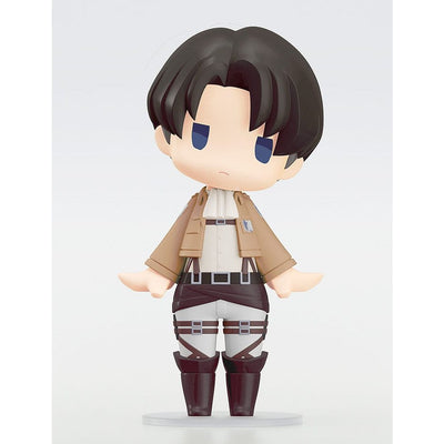 Attack on Titan HELLO! GOOD SMILE Action Figure Levi 10cm - Action Figures - Good Smile Company - Hobby Figures UK