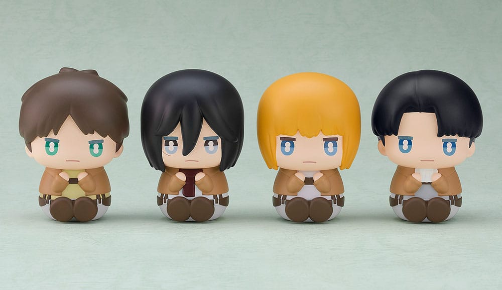 Attack on Titan Marshmalloid Anti-Stress Figure Eren Yeager 9cm - Mini Figures - Good Smile Company - Hobby Figures UK