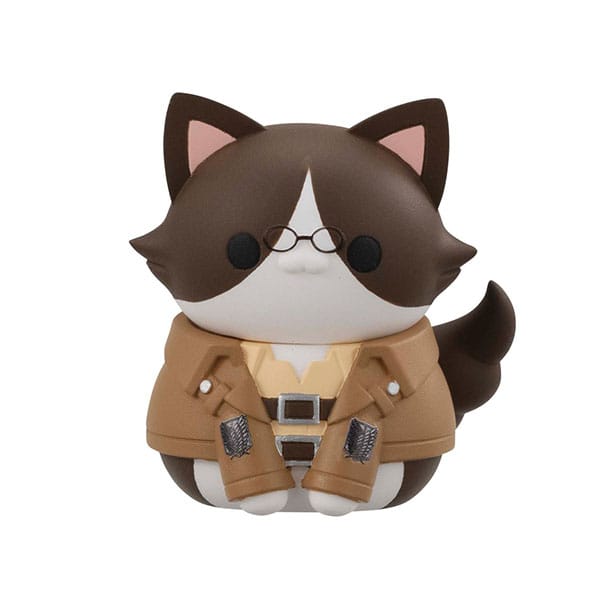 Attack on Titan Mega Cat Project Trading Figure 8-Pack Attack on Tinyan Gathering Scout Regiment danyan! 3cm - Mini Figures - Megahouse - Hobby Figures UK