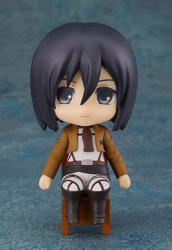 Attack on Titan Nendoroid Swacchao! Figure Mikasa Ackerman 10cm - Mini Figures - Good Smile Company - Hobby Figures UK