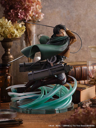 Attack on Titan PVC Statue 1/6 Humanity's Strongest Soldier Levi 23cm - Scale Statue - Pony Canyon - Hobby Figures UK