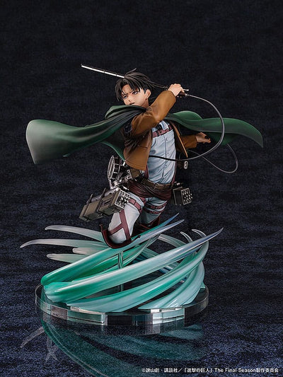 Attack on Titan PVC Statue 1/6 Humanity's Strongest Soldier Levi 23cm - Scale Statue - Pony Canyon - Hobby Figures UK