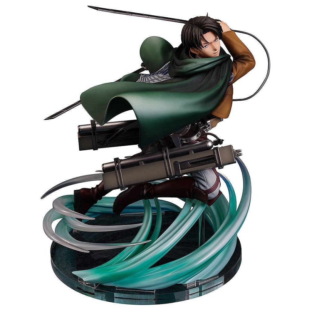 Attack on Titan PVC Statue 1/6 Humanity's Strongest Soldier Levi 23cm - Scale Statue - Pony Canyon - Hobby Figures UK