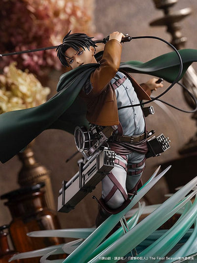 Attack on Titan PVC Statue 1/6 Humanity's Strongest Soldier Levi 23cm - Scale Statue - Pony Canyon - Hobby Figures UK