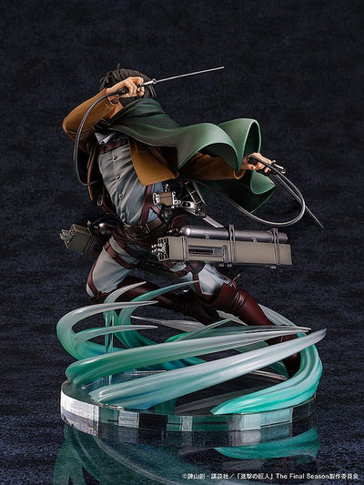 Attack on Titan PVC Statue 1/6 Humanity's Strongest Soldier Levi 23cm - Scale Statue - Pony Canyon - Hobby Figures UK