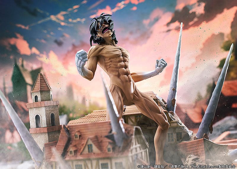 Attack on Titan PVC Statue Eren Jaeger: Attack Titan Ver. -Judgment- 25cm - Scale Statue - Proof - Hobby Figures UK