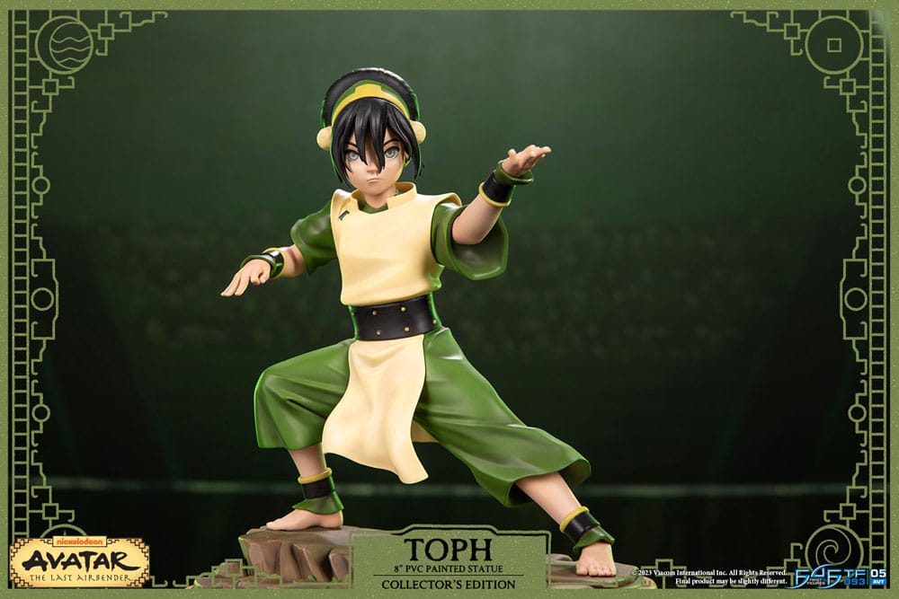 Avatar The Last Airbender PVC Statue Toph Beifong Collector's Edition 19cm - Scale Statue - First 4 Figures - Hobby Figures UK