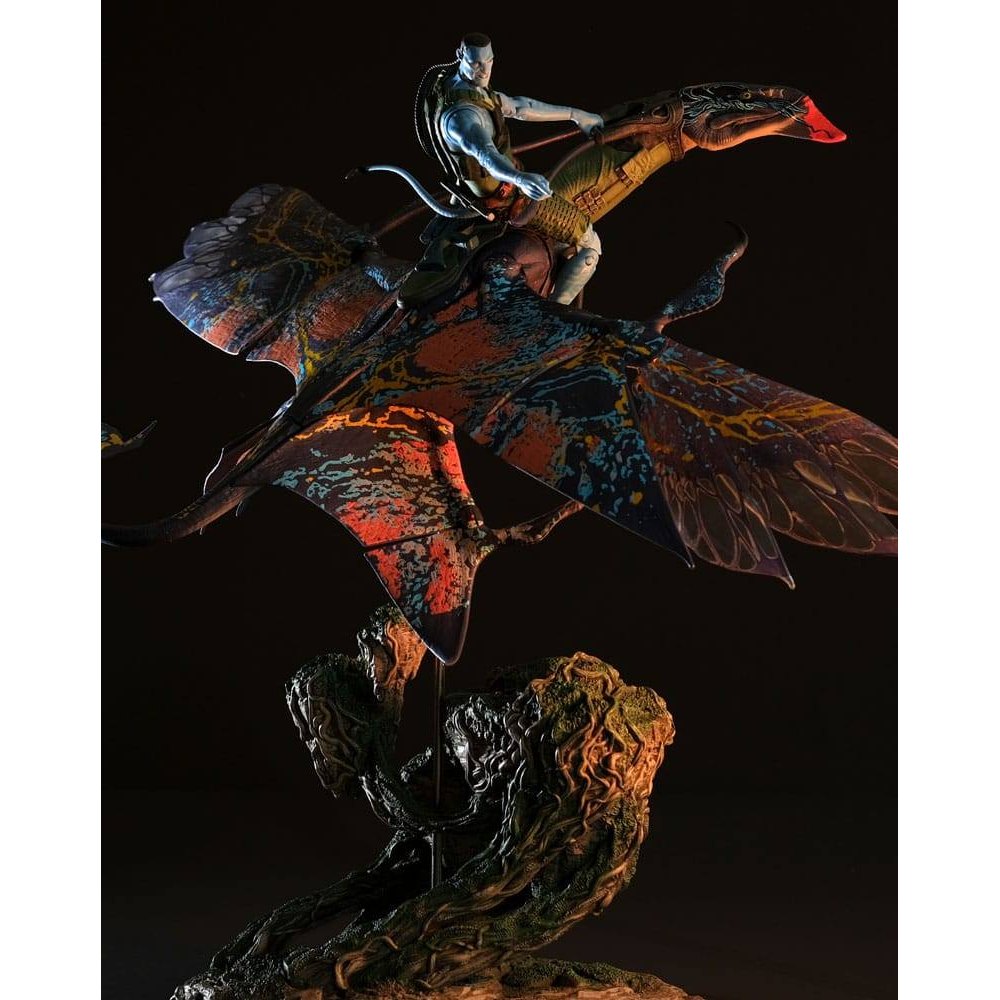 Avatar: The Way of Water Action Figure Recom Quaritch & RDA Banshee (Gold Label) - Action Figures - McFarlane Toys - Hobby Figures UK