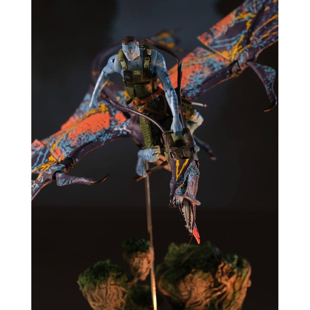 Avatar: The Way of Water Action Figure Recom Quaritch & RDA Banshee (Gold Label) - Action Figures - McFarlane Toys - Hobby Figures UK
