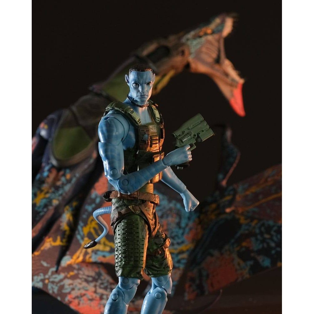 Avatar: The Way of Water Action Figure Recom Quaritch & RDA Banshee (Gold Label) - Action Figures - McFarlane Toys - Hobby Figures UK