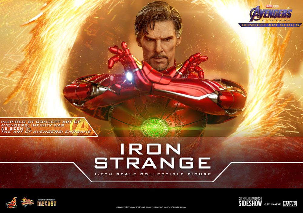 Avengers: Endgame Concept Art Series PVC Action Figure 1/6 Iron Strange 32cm - Action Figures - Hot Toys - Hobby Figures UK