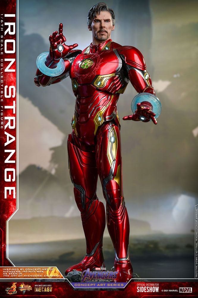Avengers: Endgame Concept Art Series PVC Action Figure 1/6 Iron Strange 32cm - Action Figures - Hot Toys - Hobby Figures UK