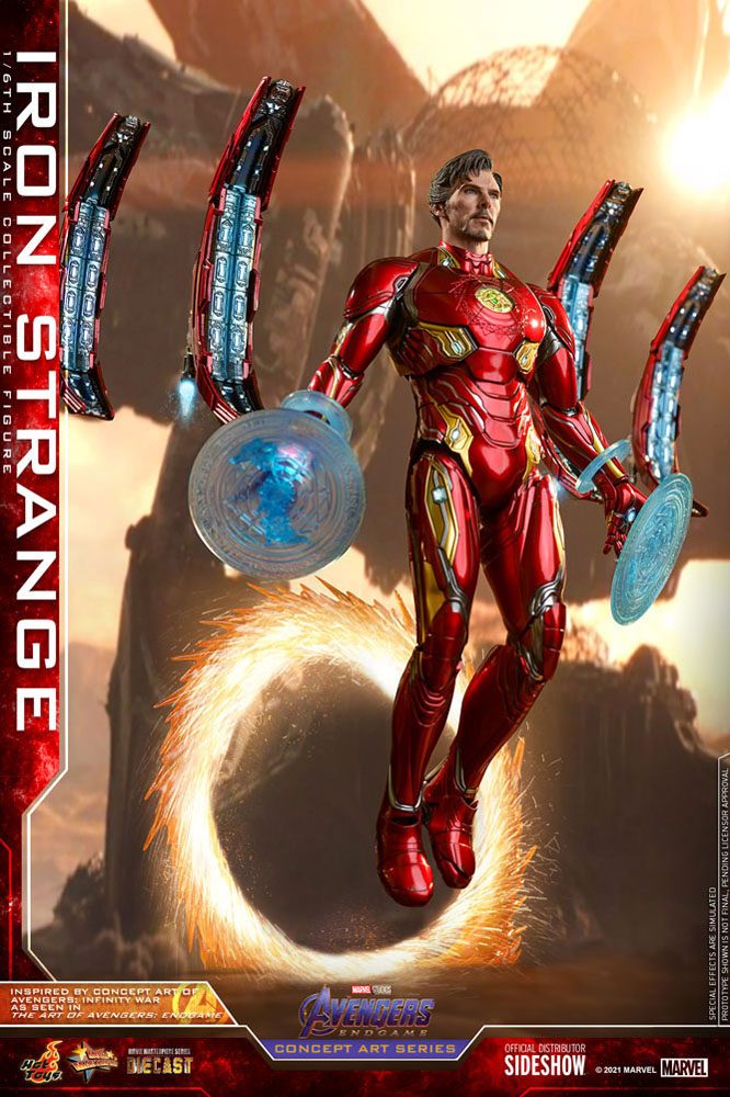 Avengers: Endgame Concept Art Series PVC Action Figure 1/6 Iron Strange 32cm - Action Figures - Hot Toys - Hobby Figures UK