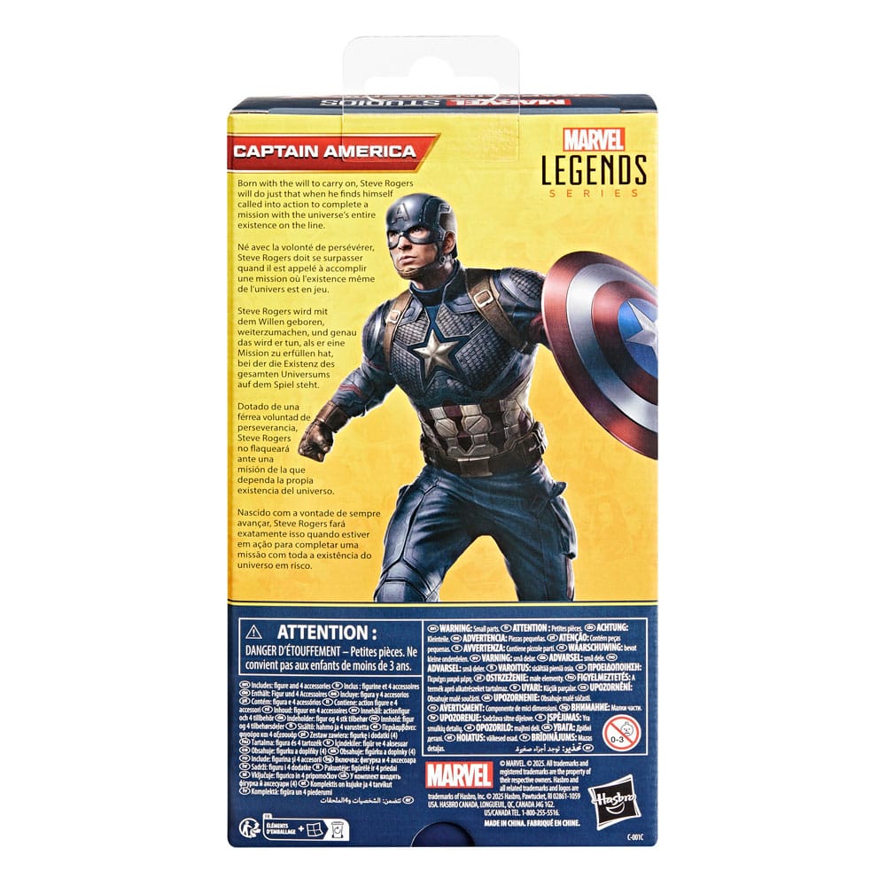 Avengers: Endgame Marvel Legends Action Figure Captain America 15cm - Action Figures - Hasbro - Hobby Figures UK