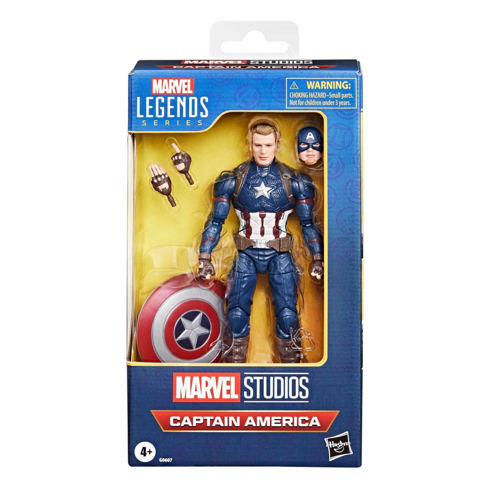 Avengers: Endgame Marvel Legends Action Figure Captain America 15cm - Action Figures - Hasbro - Hobby Figures UK