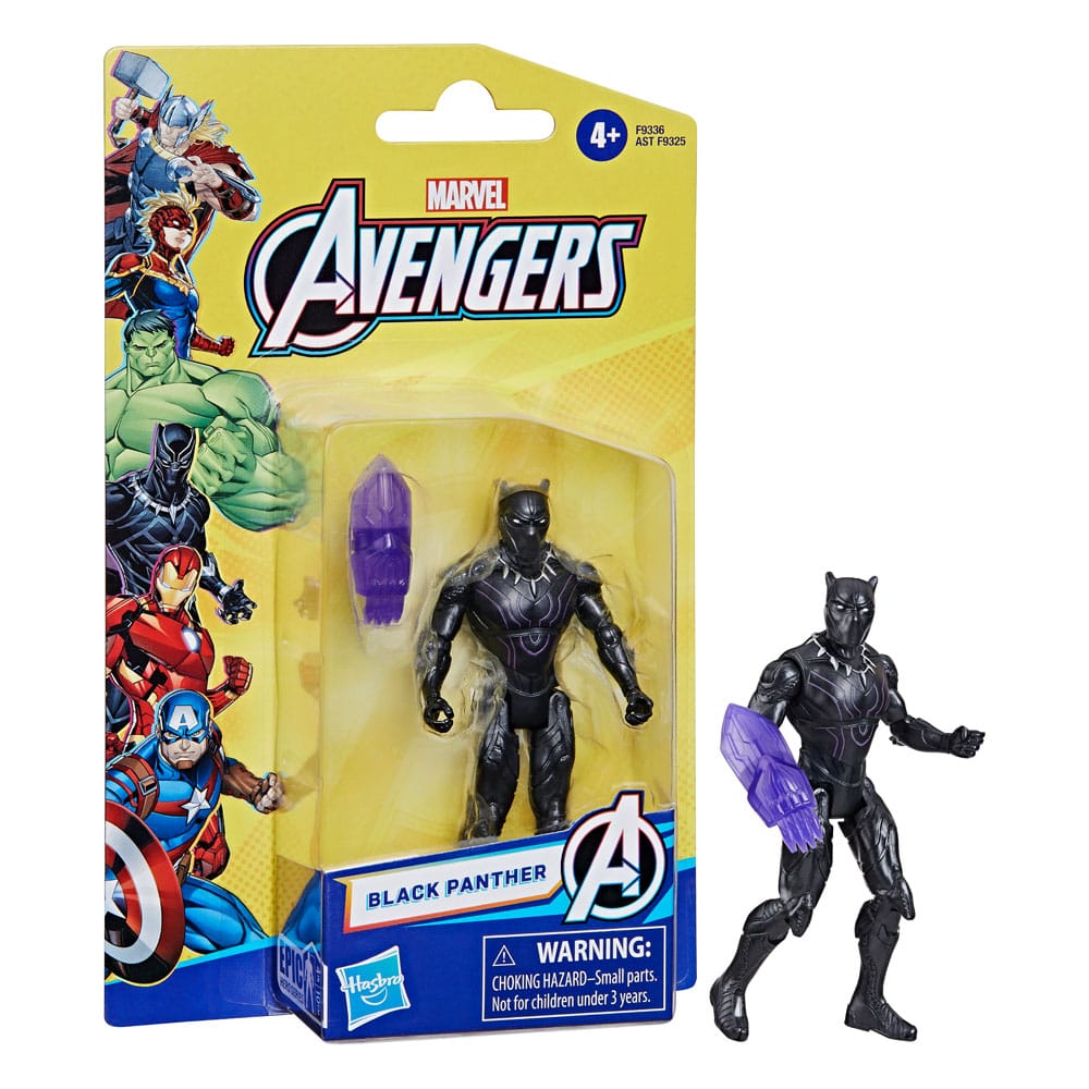 Avengers Epic Hero Series Action Figure Black Panther 10cm - Action Figures - Hasbro - Hobby Figures UK
