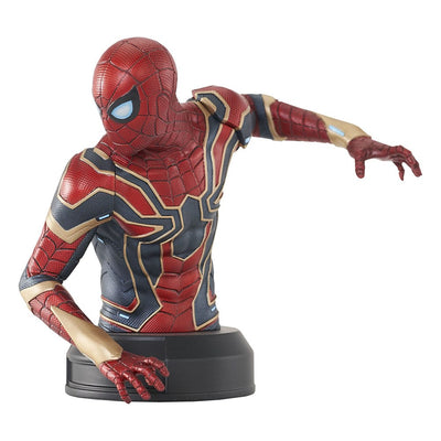 Avengers: Infinity War Bust 1/6 Iron Spider-Man 15cm - Scale Statue - Gentle Giant - Hobby Figures UK