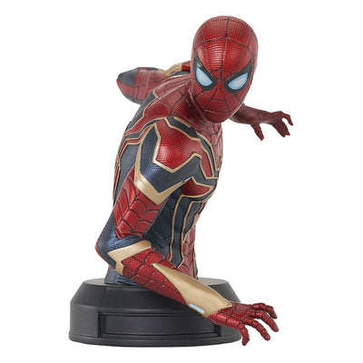 Avengers: Infinity War Bust 1/6 Iron Spider-Man 15cm - Scale Statue - Gentle Giant - Hobby Figures UK