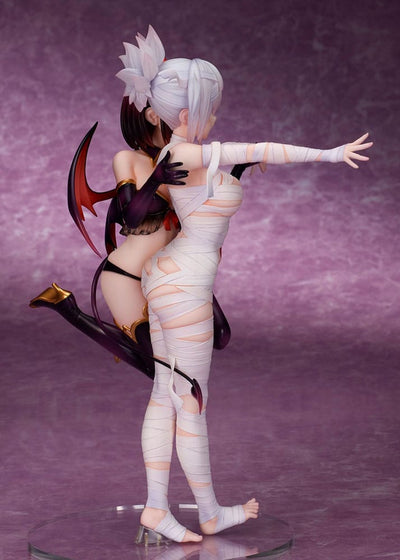 Ayakashi Triangle PVC Statue Matsuri Kazamaki & Suzu Kanade & Shirogane 25cm - Scale Statue - Flare - Hobby Figures UK