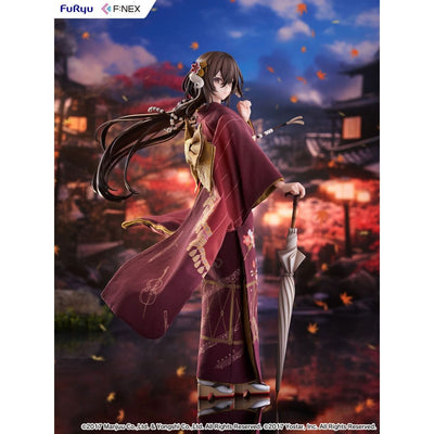 Azur Lane F:Nex PVC Statue 1/4 Mikasa blue flower komachi Ver. Japanese Doll 43cm - Scale Statue - Furyu - Hobby Figures UK