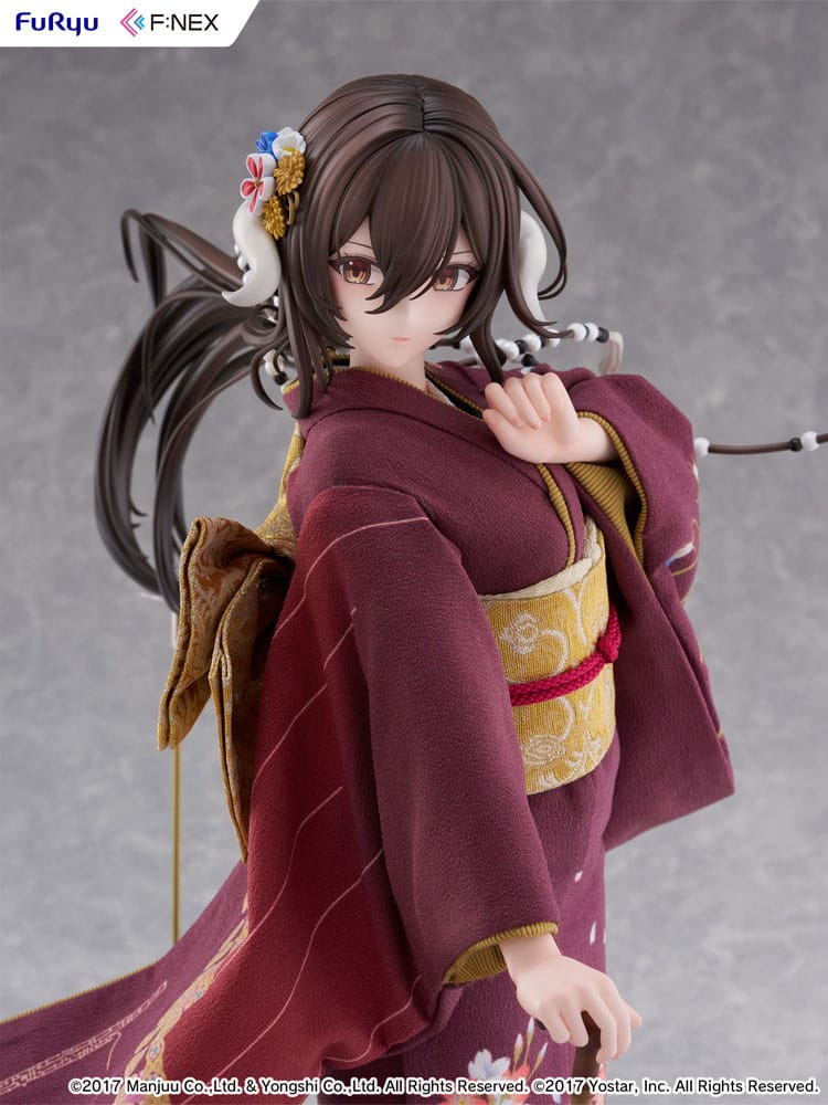 Azur Lane F:Nex PVC Statue 1/4 Mikasa blue flower komachi Ver. Japanese Doll 43cm - Scale Statue - Furyu - Hobby Figures UK