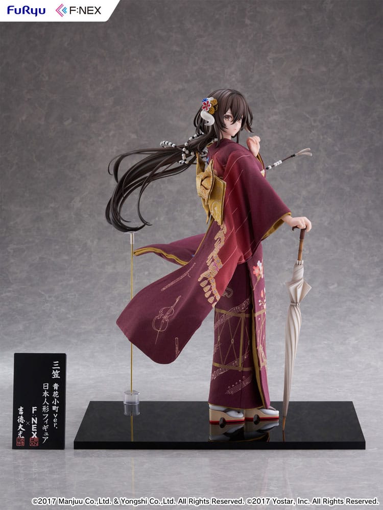 Azur Lane F:Nex PVC Statue 1/4 Mikasa blue flower komachi Ver. Japanese Doll 43cm - Scale Statue - Furyu - Hobby Figures UK