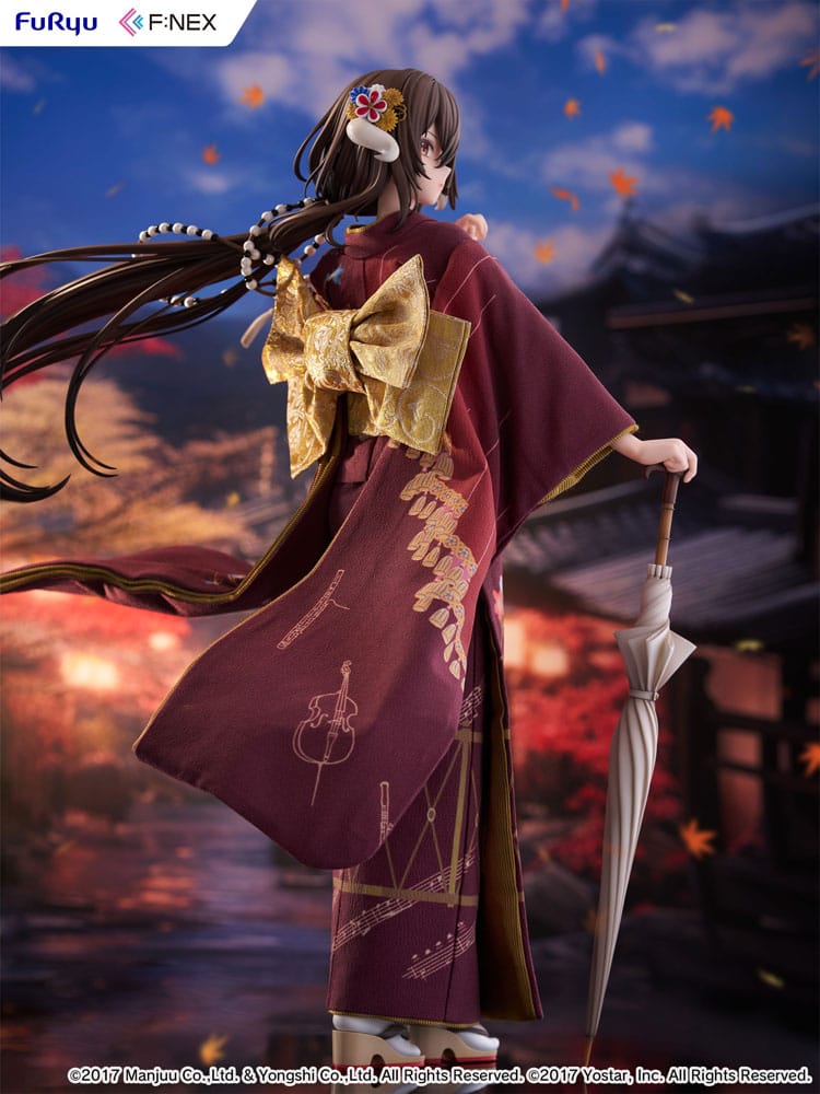 Azur Lane F:Nex PVC Statue 1/4 Mikasa blue flower komachi Ver. Japanese Doll 43cm - Scale Statue - Furyu - Hobby Figures UK