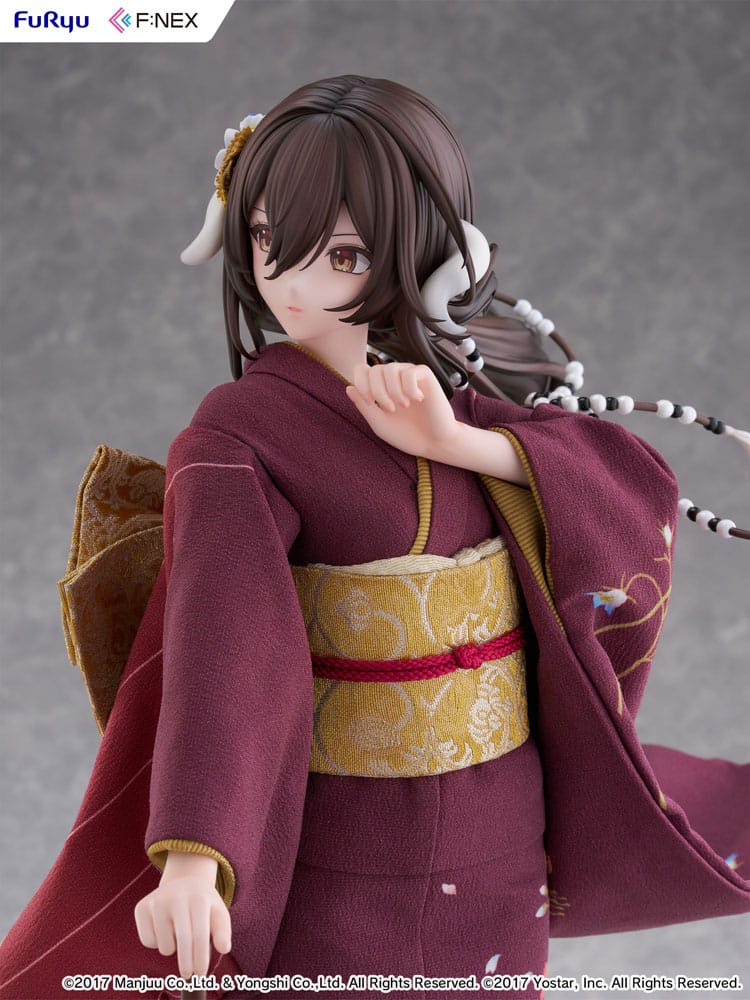 Azur Lane F:Nex PVC Statue 1/4 Mikasa blue flower komachi Ver. Japanese Doll 43cm - Scale Statue - Furyu - Hobby Figures UK