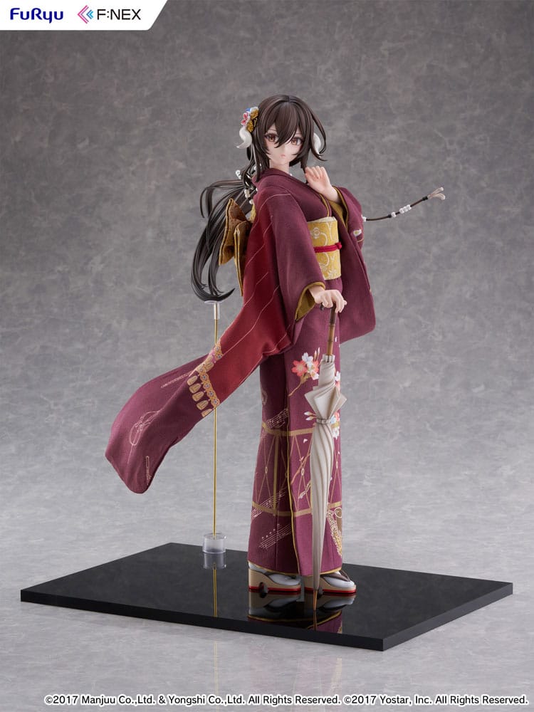 Azur Lane F:Nex PVC Statue 1/4 Mikasa blue flower komachi Ver. Japanese Doll 43cm - Scale Statue - Furyu - Hobby Figures UK