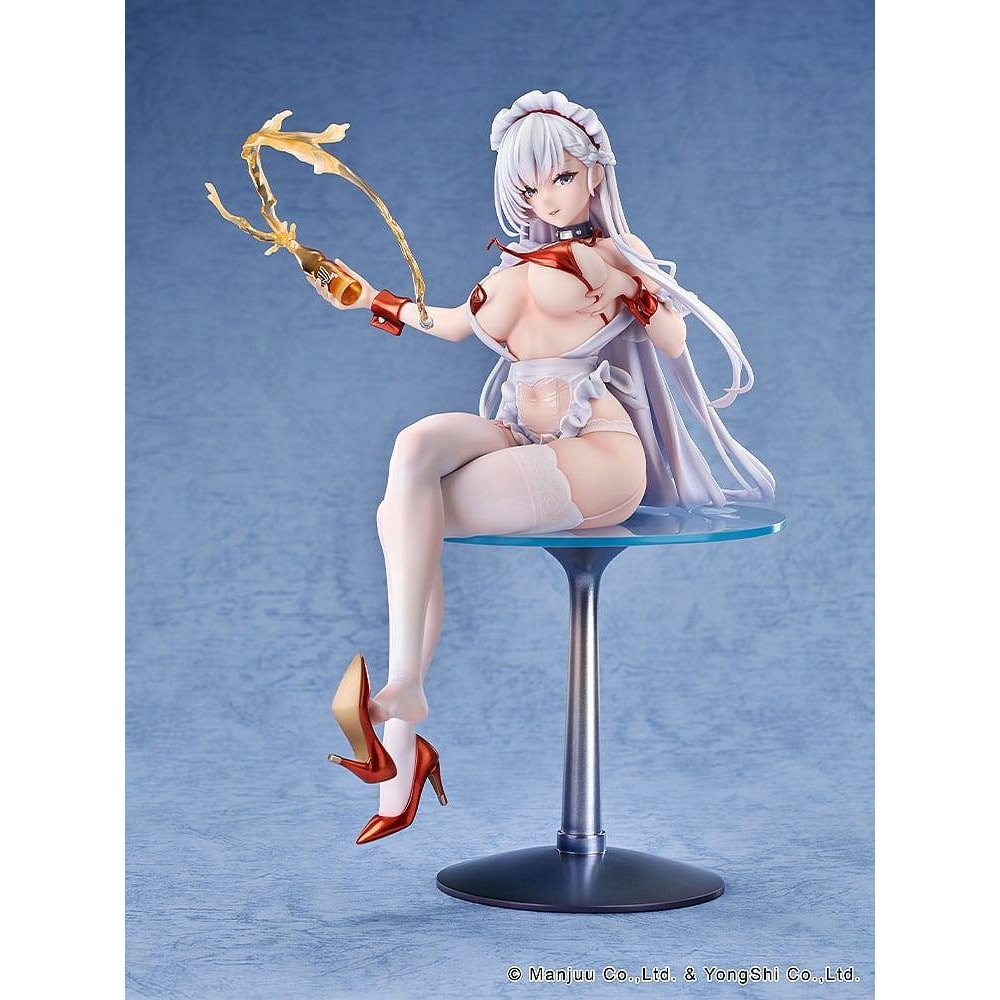 Azur Lane PVC Statue 1/7 Belfast: Blissful Service Ver. 25cm - Scale Statue - Good Smile Company - Hobby Figures UK