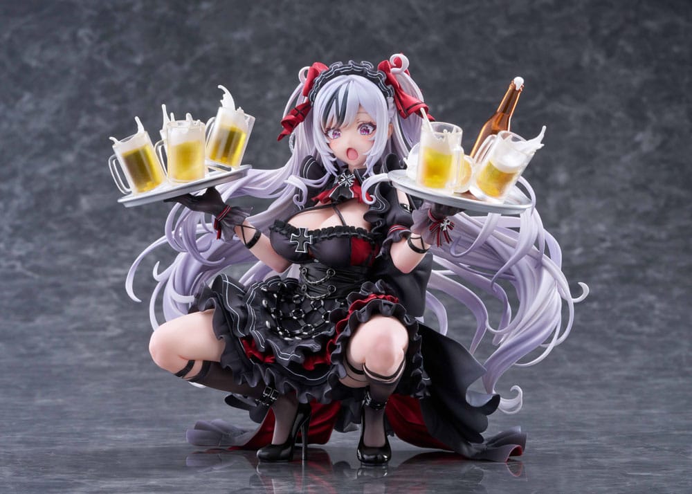 Azur Lane PVC Statue 1/7 Elbe: Time to Show Off 16cm - Scale Statue - Golden Head - Hobby Figures UK