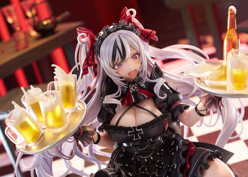 Azur Lane PVC Statue 1/7 Elbe: Time to Show Off AmiAmi Limited Edition 16cm - Scale Statue - Golden Head - Hobby Figures UK