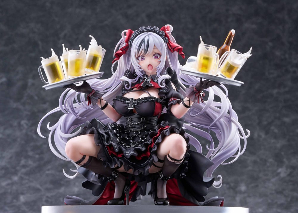 Azur Lane PVC Statue 1/7 Elbe: Time to Show Off AmiAmi Limited Edition 16cm - Scale Statue - Golden Head - Hobby Figures UK