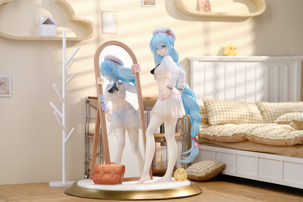 Azur Lane PVC Statue 1/7 Janus Fear of Changing Clothes Ver. 24cm - Scale Statue - APEX - Hobby Figures UK