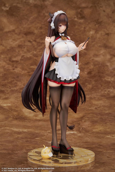 Azur Lane PVC Statue 1/7 Kashino Tsumazuki Trouble Maid Ver. 26cm - Scale Statue - elegant - Hobby Figures UK