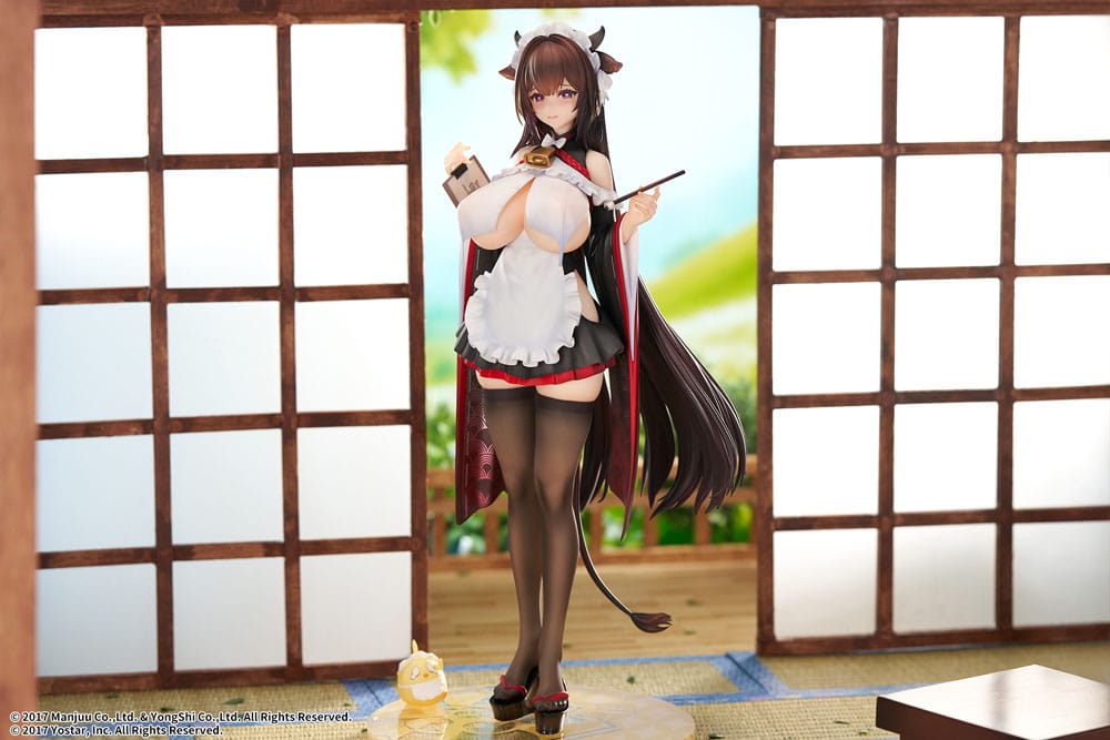 Azur Lane PVC Statue 1/7 Kashino Tsumazuki Trouble Maid Ver. 26cm - Scale Statue - elegant - Hobby Figures UK