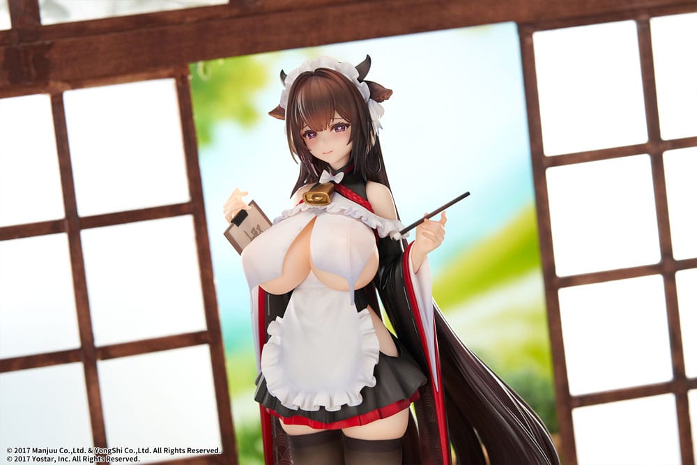 Azur Lane PVC Statue 1/7 Kashino Tsumazuki Trouble Maid Ver. 26cm - Scale Statue - elegant - Hobby Figures UK