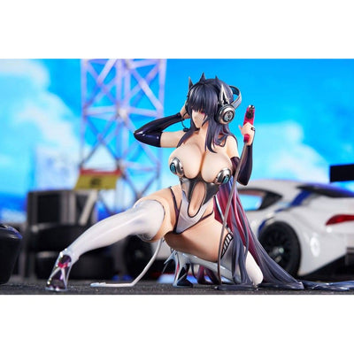 Azur Lane PVC Statue 1/7 Strasbourg Faerie of the Race Circuit Ver. 16cm - Scale Statue - APEX - Hobby Figures UK
