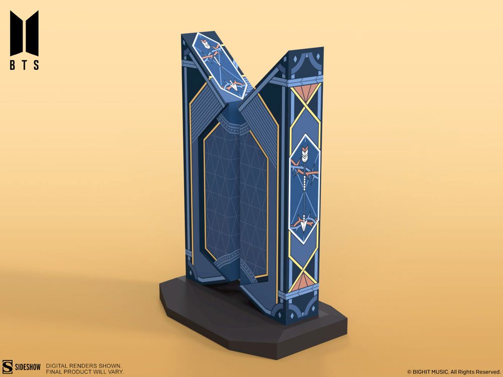 BTS Statue Premium BTS Logo: On Edition 18cm - Scale Statue - Sideshow Collectibles - Hobby Figures UK