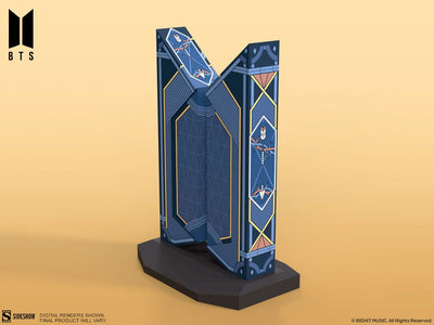 BTS Statue Premium BTS Logo: On Edition 18cm - Scale Statue - Sideshow Collectibles - Hobby Figures UK
