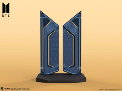 BTS Statue Premium BTS Logo: On Edition 18cm - Scale Statue - Sideshow Collectibles - Hobby Figures UK
