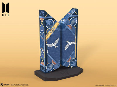 BTS Statue Premium BTS Logo: On Edition 18cm - Scale Statue - Sideshow Collectibles - Hobby Figures UK