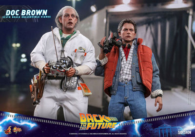 Back To The Future Movie Masterpiece Action Figure 1/6 Doc Brown 30cm - Action Figures - Hot Toys - Hobby Figures UK