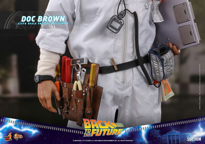 Back To The Future Movie Masterpiece Action Figure 1/6 Doc Brown 30cm - Action Figures - Hot Toys - Hobby Figures UK