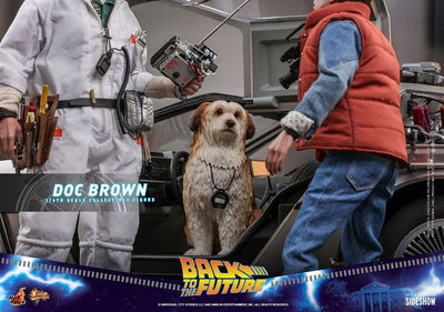Back To The Future Movie Masterpiece Action Figure 1/6 Doc Brown 30cm - Action Figures - Hot Toys - Hobby Figures UK