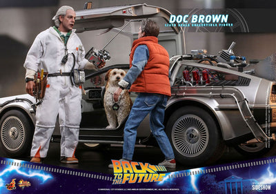 Back To The Future Movie Masterpiece Action Figure 1/6 Doc Brown 30cm - Action Figures - Hot Toys - Hobby Figures UK
