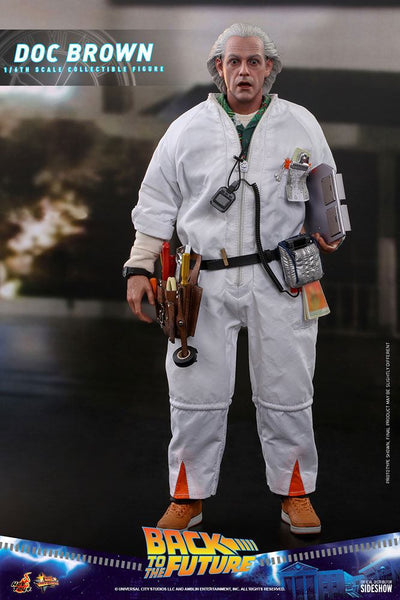 Back To The Future Movie Masterpiece Action Figure 1/6 Doc Brown 30cm - Action Figures - Hot Toys - Hobby Figures UK