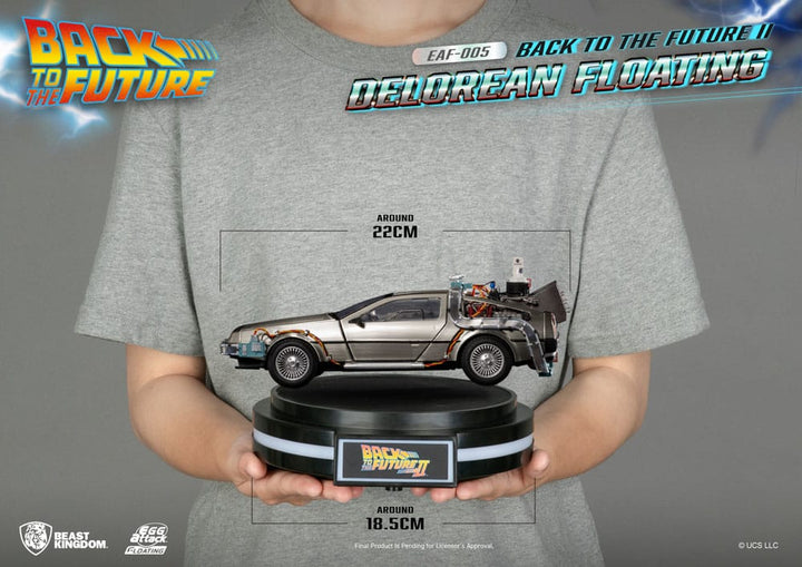 Back to the Future Egg Attack Floating Statue Back to the Future II De –  Hobby Figures