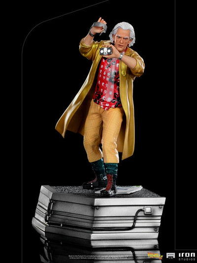 Back to the Future II Art Scale Statue 1/10 Doc Brown 25cm - Scale Statue - Iron Studios - Hobby Figures UK